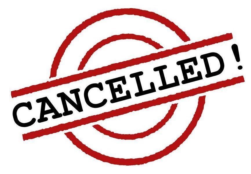 Cancellations - Services and Other Activities